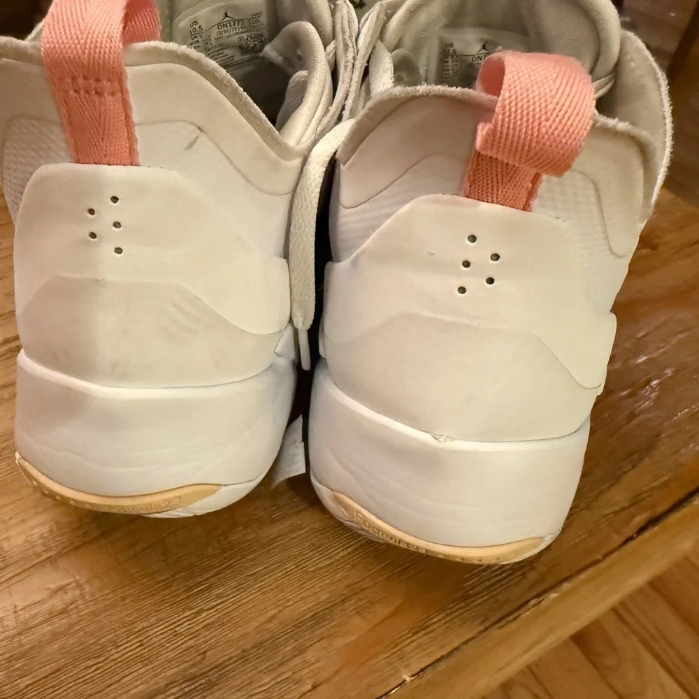 Jordan Luka 1 My Dawgs White Sneakers Subtle Pink Accents 10.5